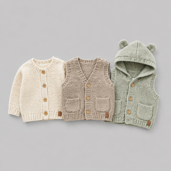 🧶 Tricotaje și veste bebeluși
