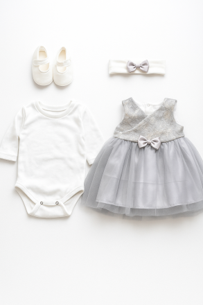 Set botez fetiță 0-3 luni A50