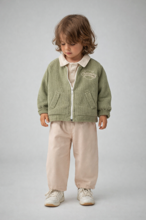 Tufitto et 3 Piese pentru Copii 1–3 Ani, cu Jachetă A62