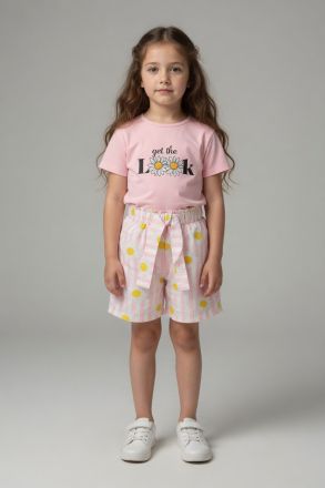 ALFA Set copii 3–7 ani 2 piese cu imprimeu „Look” A20