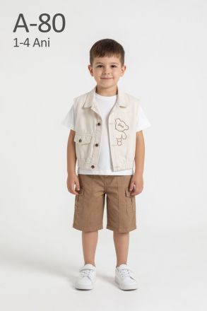 JOLLYPOP Set copii 1–4 ani 3 piese de vară „The Best”