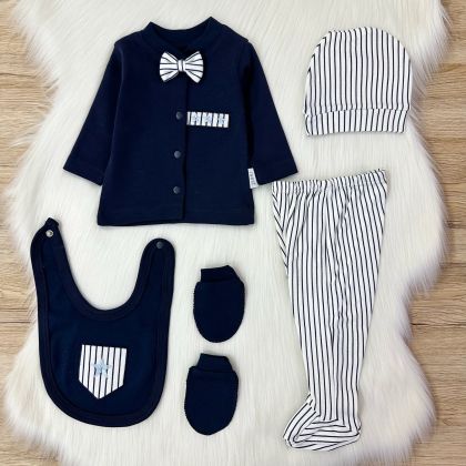 Baby Zuhu 0-3 Luni Papion Set 5 Piese Nou Nascut A38