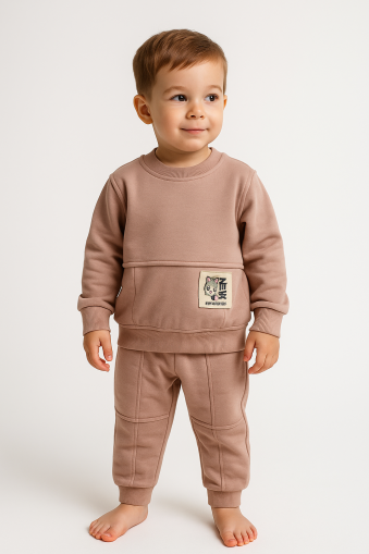 Costum Chocukcha din bumbac pieptănat pentru băieți, 2-3-4-5 ani A52
