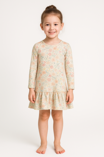 Rochie de sezon Mukko pentru fete, 6-7-8-9-10 ani A38