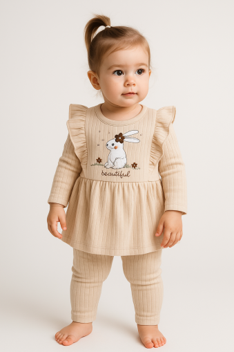 Set Milk Baby pentru fetițe 6-9-12-18-24 luni A44