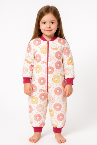 Sac de dormit de iarnă cu model Caramio Donat 1-2-3-4-5-6 ani