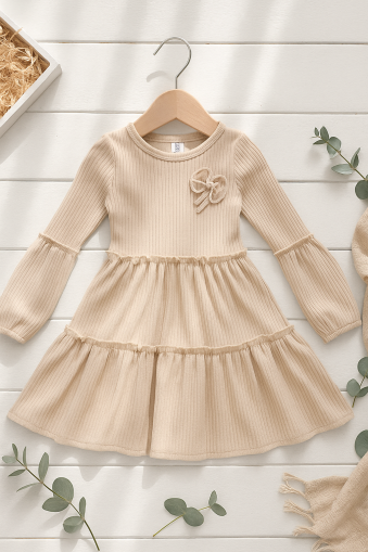 Rochie cu volane Minoles pentru fete 3-4-5-6 ani A65