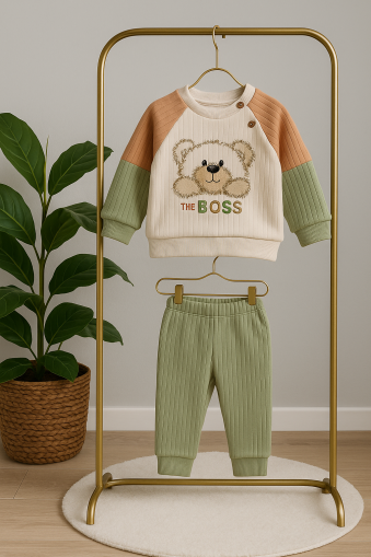 Set Bebeluş Milk Baby 6-9-12-18-24 Luni Ursuleţ A42
