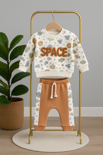 Anılço 3-6-9-12 luni Set pentru copii cu imprimeu Spice A48