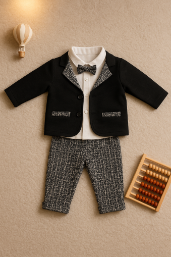 Costum jachetă Emirix 6-9-12-18-24 luni A38