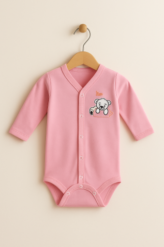 POYRAZ URSULET NOU-NĂSCUT 0-3 LUNI CU STICLĂ BRODATĂ BADI A7