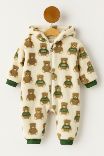 SALOPETĂ WELSOFT CU MODEL URSULET 3-6-9-12-18 LUNI A28