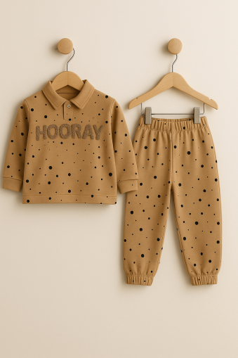 Set bebeluși cu imprimeu Bip Baby 0-3-6-9-12 luni A30