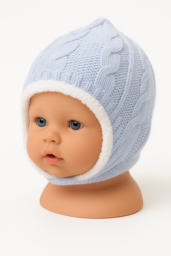 Căciulă MINITOY, din material moale, 1/24 luni A9