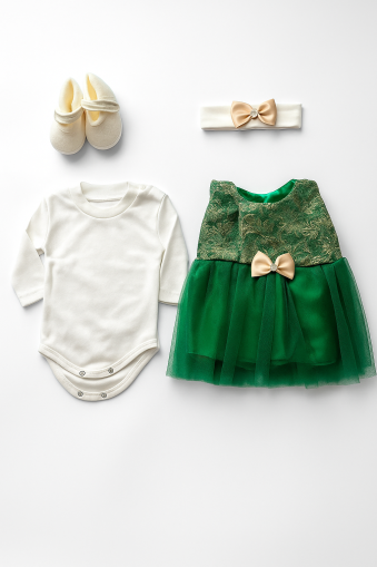 Set botez fetiță 0-3 luni A50