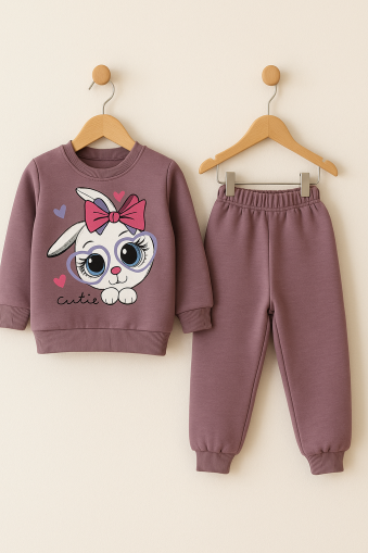 SET AYBEYCE IEPURI CU FUNDĂ PENTRU 1-2-3-4 ANI A24