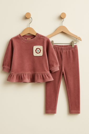 SET DECO 9-12-18-24-36 LUNI CU CATIFEA BRODATĂ A31