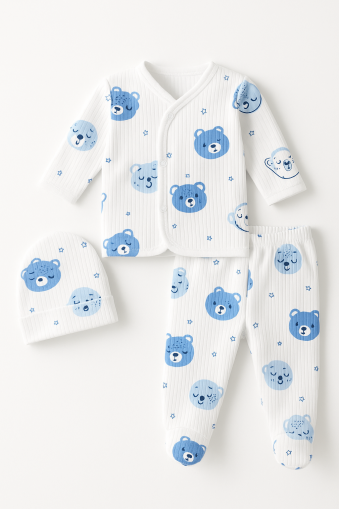 SET 3 PIESE ÖZLEV URSULET 0-3 LUNI A12