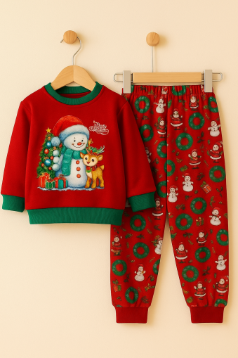 SET DE CRĂCIUN IMPRIMAT PENTRU 1-2-3-4 ANI A25