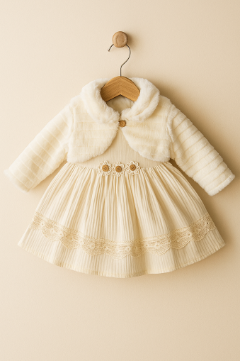 ROCHIE BOLERO DE PLUȘ MINICIX 9/24 LUNI A40