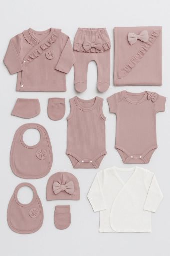 Set jucării ZIPIR BABY 0-3 luni cu 10 fundițe pentru nou-născuți A95