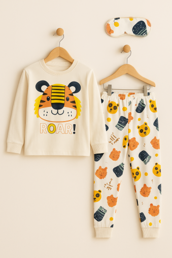 SET DE PIJAMALE POLYPHONY 7/10 ANI TIGER ROAR A32