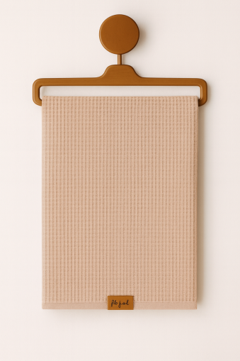 Pătură tip fagure cu un singur strat, tip waffle, 85x80 cm A24