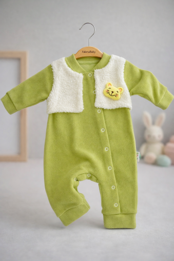 Salopetă FEKRA cu ursuleți din Welsoft pentru copii 0-3-6-9-12 luni A19