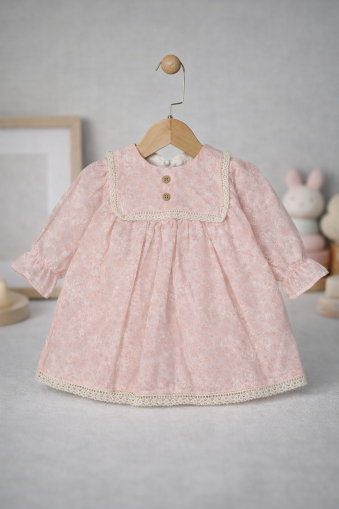 ROCHIE BYMURAT CU GULER PĂTRAT PENTRU BEBELUȘI 3-6-9-12-18-24 LUNI A35