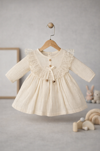 Rochie cu fundă MiniCix 9/24 luni A33