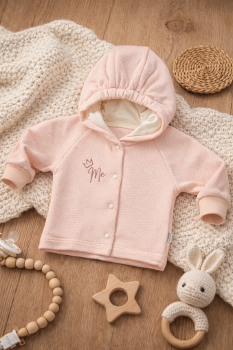 Cardigan cu glugă Gaye 0-3-6-9 luni A22