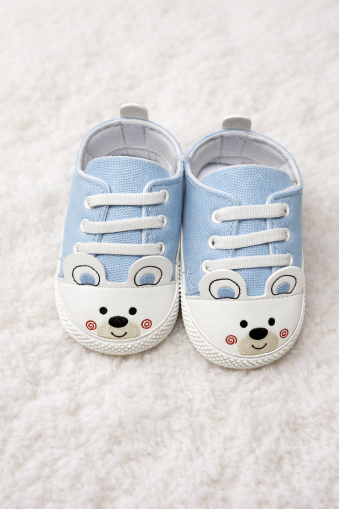 Pantofi cu model de ursuleți 3-6-9-12 luni A19