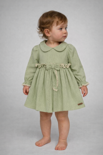 ROCHIE AMANTE 2-5 ANI DIN DANTELĂ CU FUNDĂ A66