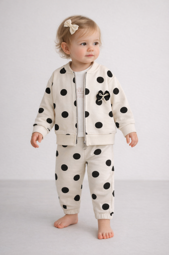  Set cardigan cu buline My Bella 6-18 luni A32