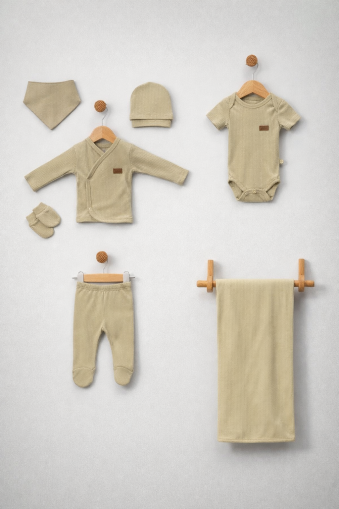 Set body Cho Kids pentru bebeluși 0-3 luni, 7 piese A44