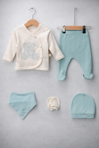 SET SERDE BABY 0/3 LUNI CU URSULET A25