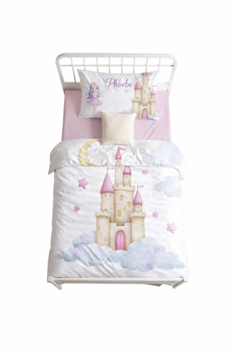 SET DE HUSA DE PILOTĂ UNISEX 100*150 CU IMPRIMATURĂ, AURIE, ÎN CUTIE A67