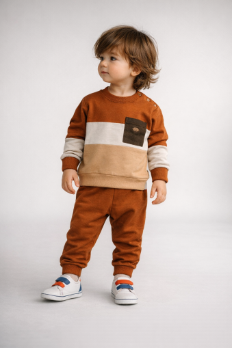 SET DE 2 ȘNURURI CU BUZUNARE BABY GO 6/24 LUNI A20