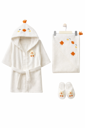 SET DE HALATE DE BAIE PUI BEBITOF 1/24 LUNI A92