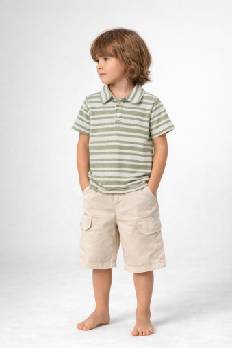 SET DOUĂ PIESE CU DUNGI COMFORT BABY 3/6 ANI A76