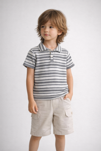 SET DOUĂ PIESE CU DUNGI COMFORT BABY 3/6 ANI A76