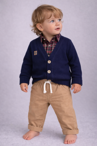 Oryeda Set pentru Copii 9–24 Luni, cu Cardigan A82