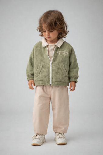 Tufitto et 3 Piese pentru Copii 1–3 Ani, cu Jachetă A62