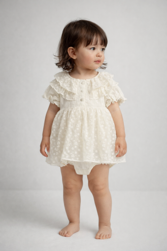 MyMio Rochie pentru Bebeluși 3–12 Luni, cu Margarete A55