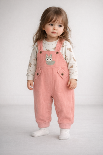 Nafitto Salopetă pentru Bebeluși 3–6–9 Luni, cu Iepuraș A28