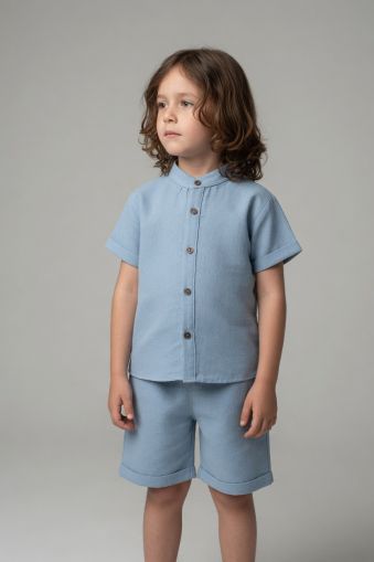 MINAMINOKIDS Set copii 2–5 ani cu cămașă din muselină A32