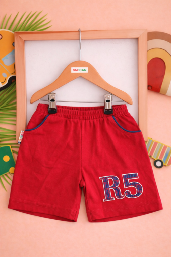 SALCAN KIDS Șort 5–8 ani R5 brodat A12