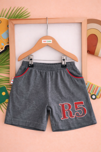 SALCAN KIDS Șort 5–8 ani R5 brodat A12