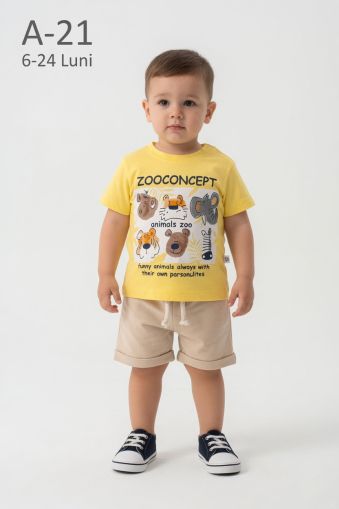 ANILÇO BEBE Set bebeluși 6–24 luni „Zoo Concept”