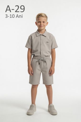 CMK Set copii 3–10 ani cu șort și emblemă „CMK New Model”